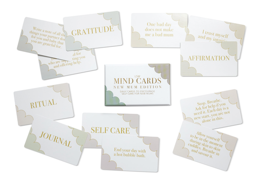 Mind Cards: New Mum Edition - Self care gift for new moms