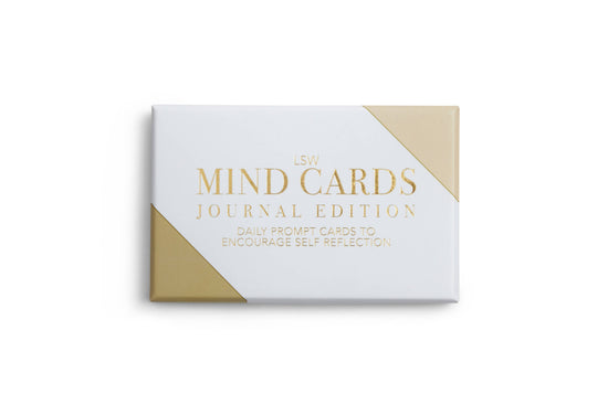 Mind Cards: Journal Edition - Self Care, Wellbeing Gift