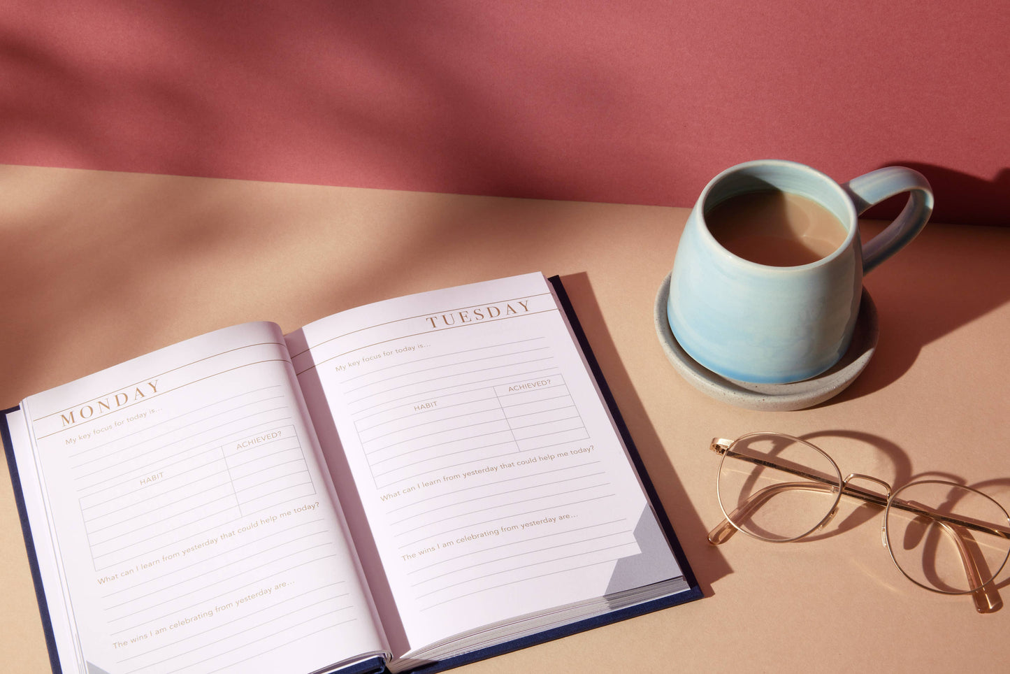 Habit Notes: Daily habit tracking journal | self improvement