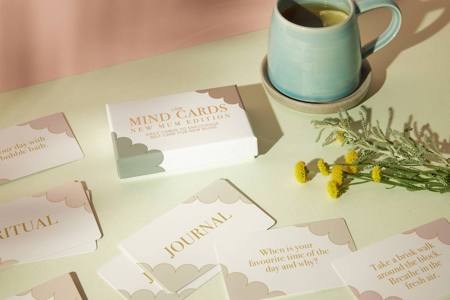 Mind Cards: New Mum Edition - Self care gift for new moms