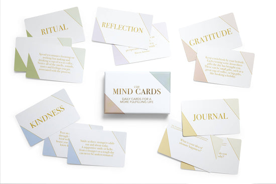 Mind Cards: Wellbeing Cards, Self Care and Wellness Gift