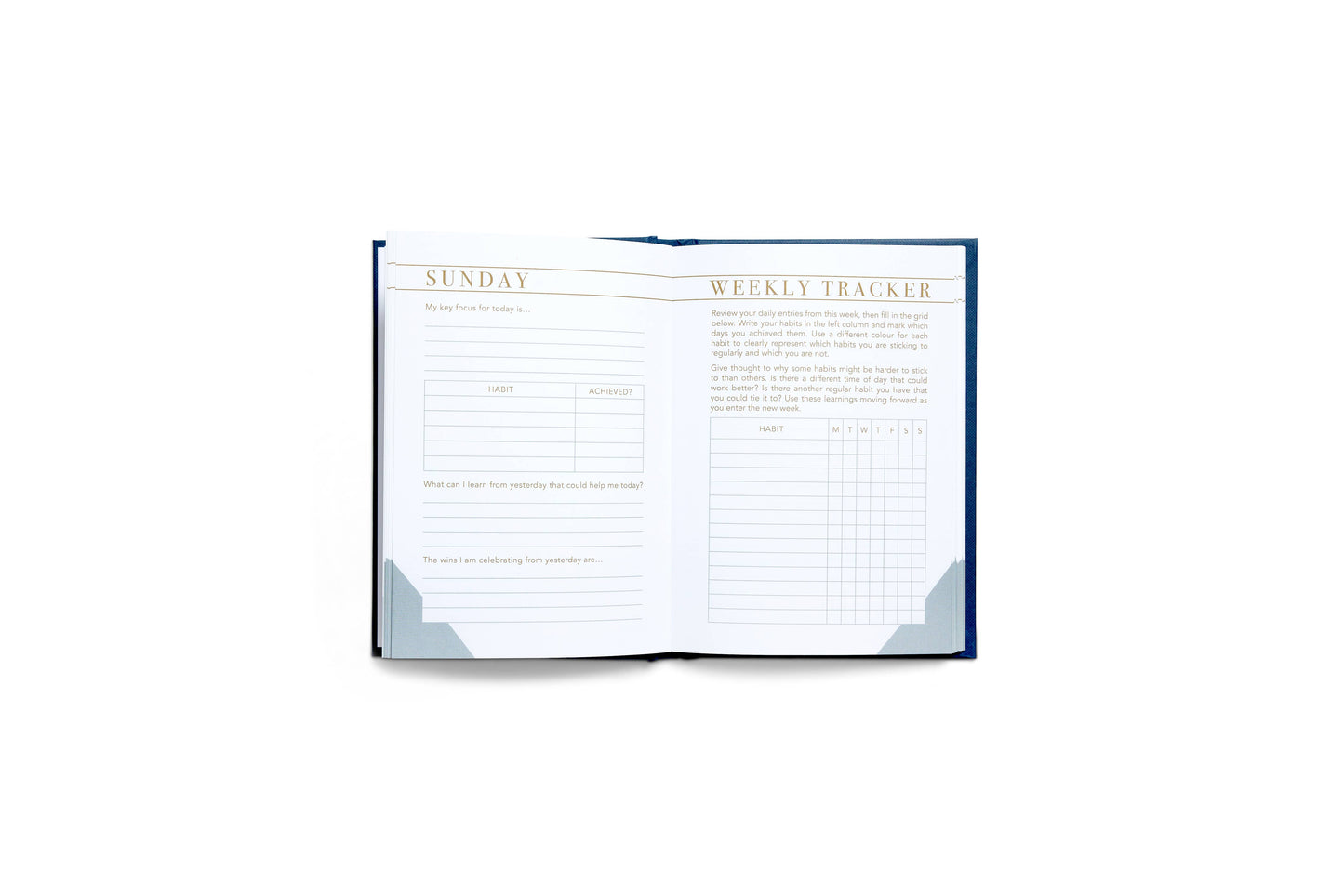 Habit Notes: Daily habit tracking journal | self improvement