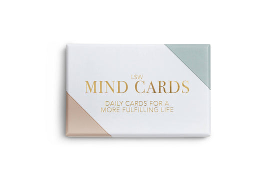 Mind Cards: Wellbeing Cards, Self Care and Wellness Gift